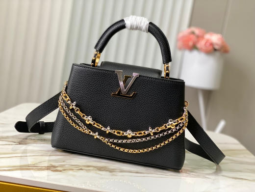 秋冬特惠💰1730 渠道级LV 新品 te级LV 动态芯片 M26814/M48865黑金光线链条款 商品图0