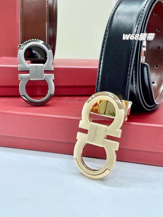 F010729春季新款双面可用双头腰带男士商务腰带 商品图12