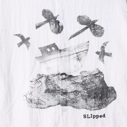 SS31229SDSA秋冬新款痞帅男装GV撞色印花设计翻领长袖衬衫休闲舒适衬衣 商品图3