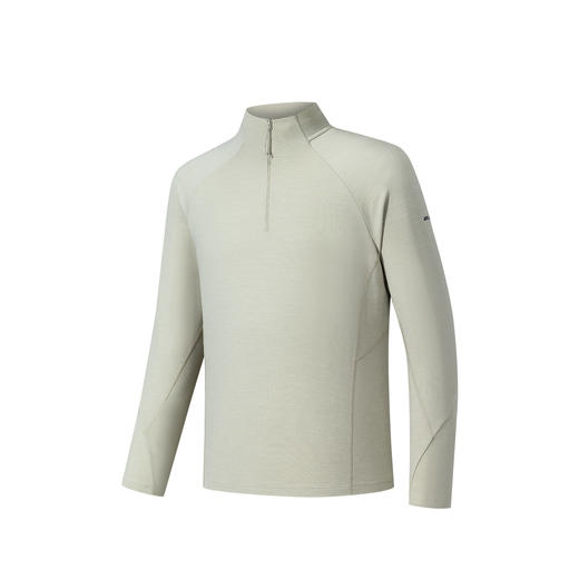 安踏冠军羊毛长T丨户外徒步男士长袖针织衫冬季运动上衣152610404 商品图5