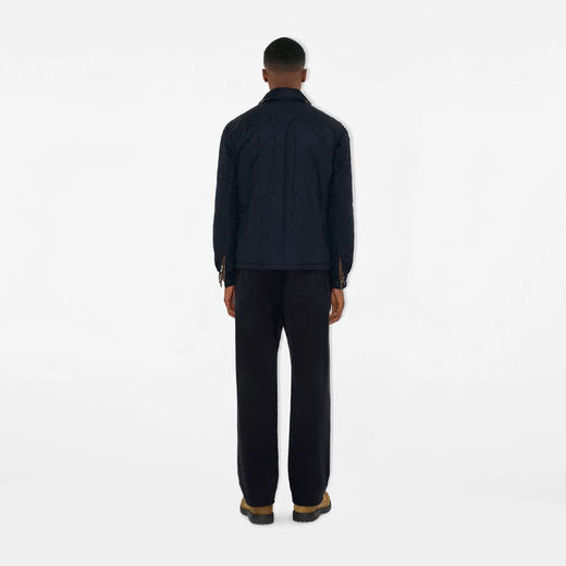 BURBERRY 巴宝莉 男士双面绗缝尼龙棉服 蓝色 8112934 A1222 商品图6