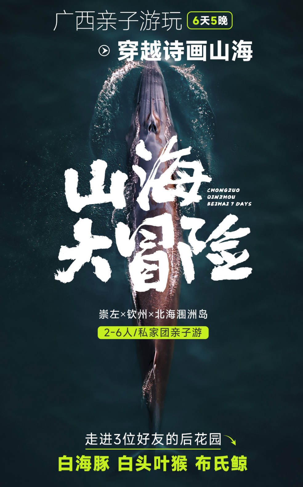 1.30-2.4【山海大冒险】崇左+钦州+北海亲子6日游