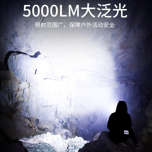 神火L22强光手电筒高亮远射长续航户外照明装备 商品图4