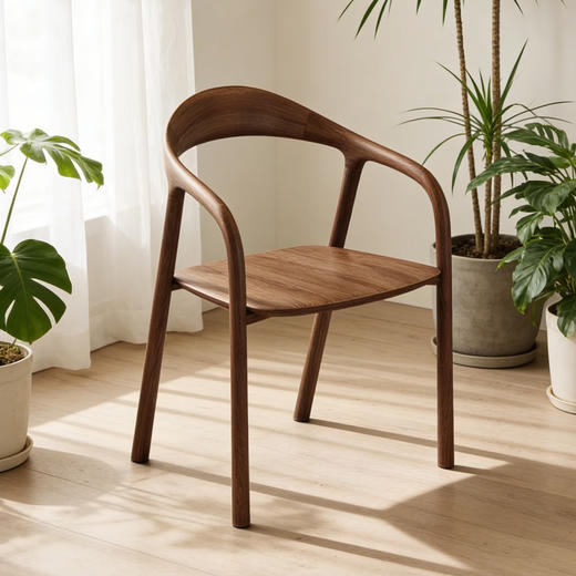 【中古风-TB-08实木椅】书房/茶室/餐厅/餐椅/茶椅/书椅 商品图1