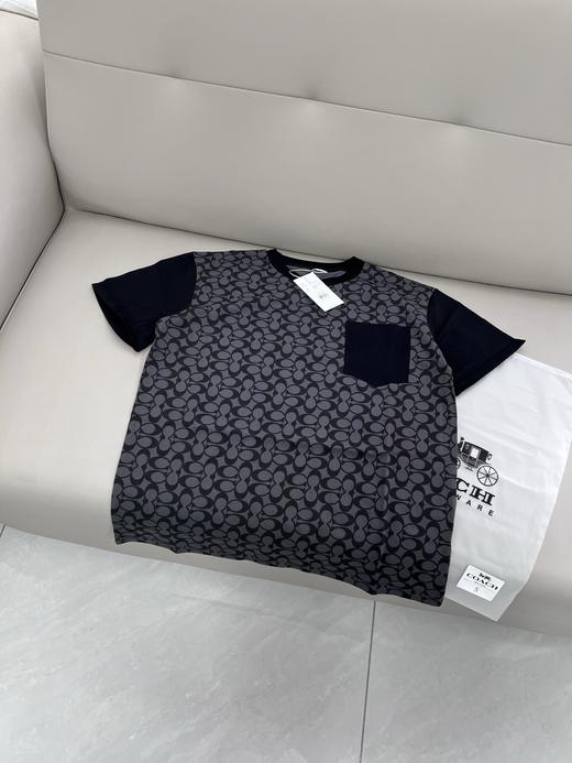 点此购买 蔻驰春夏季满印短袖T恤 ssy 339151 商品图0