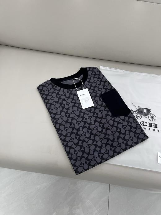 点此购买 蔻驰春夏季满印短袖T恤 ssy 339151 商品图7