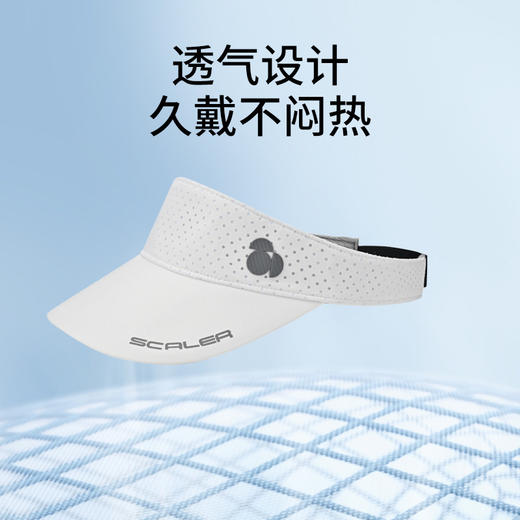 +【乐粉专属】SCALER思凯乐户外空顶帽男女25春夏新款透气运动百搭遮阳跑步帽子 S4217403 商品图0