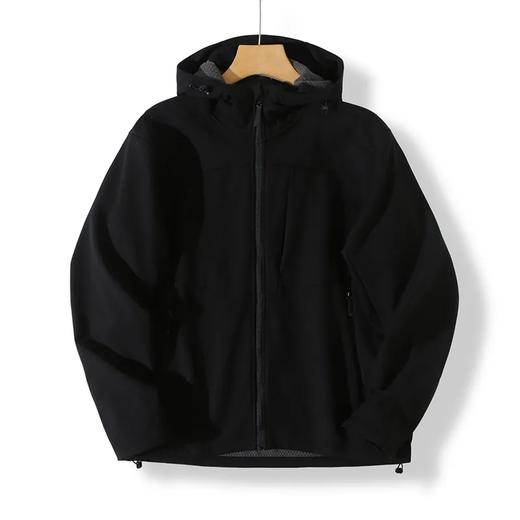 茑平替系列男女同款防风保暖防泼水防刮耐磨户外山系软壳冲锋衣外套 商品图6