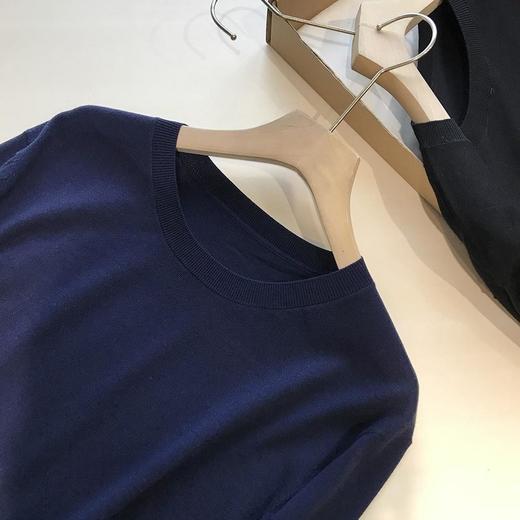 放心入，很值！可商务休闲~100%丝光绵羊毛男士针织羊毛衫！ 商品图2