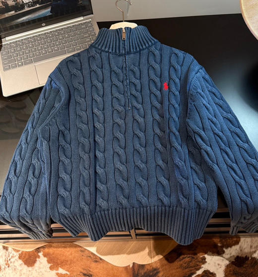 拉夫劳伦绞花水洗棉毛衣针织衫010605 商品图6