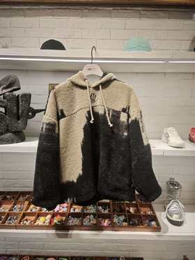 ATSV|欧文系列新款连帽羊羔绒卫衣 172611706V