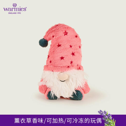 英国warmies  呆萌圣诞人偶安抚玩偶公仔送礼毛绒可加热抱枕 商品图0