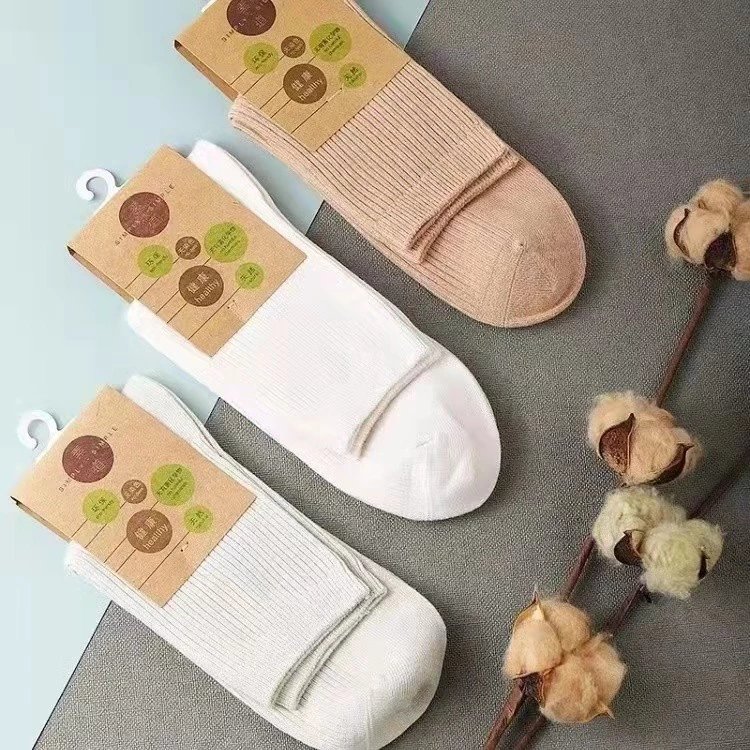 【男女棉袜】素道有机彩棉 成人男女99%棉亲肤棉袜/袜子（成都仓库-顺丰快递），来自敦煌，品牌：素道【合作生产，公平贸易】