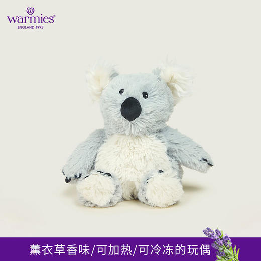 英国warmies 小小考拉安抚玩偶公仔送礼毛绒可加热抱枕 商品图0