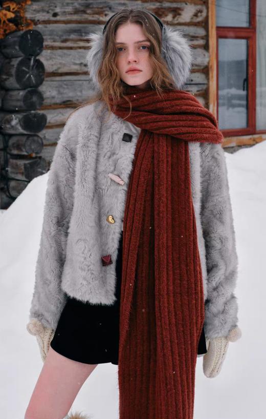 兔绒软糯糯不掉毛小泰迪洋气外套 商品图3