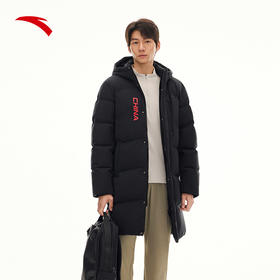 安踏六度芯羽绒 | 中长款防泼水羽绒服男子冬季保暖外套152617906
