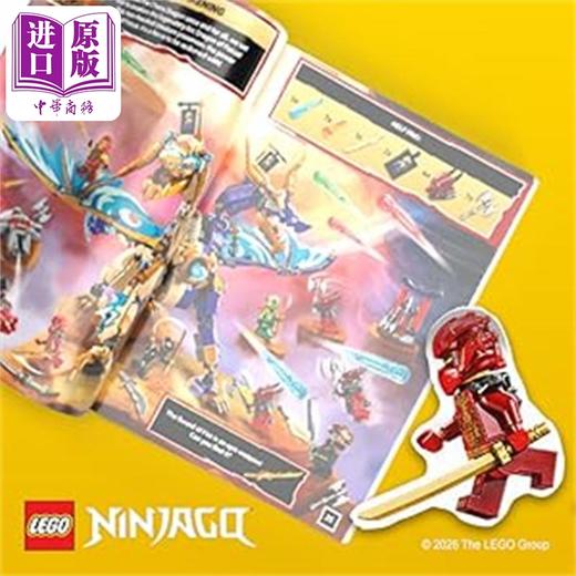 【中商原版】乐高幻影忍者 伟大战役寻宝贴纸活动书 LEGO NINJAGO 英文原版 LEGO 商品图1