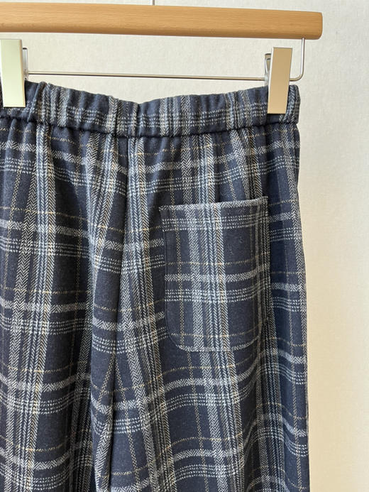 【2026春】噢蜜ooomeooo格纹直筒裤不加绒 商品图11