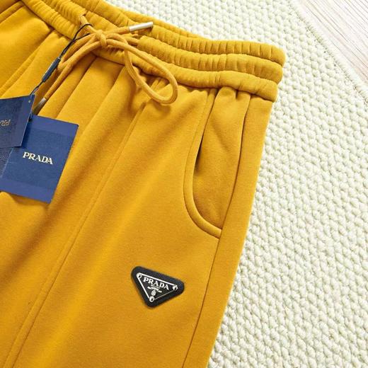 谱拉达2026秋冬松紧腰美式复古男女同款弯刀休闲裤 商品图4