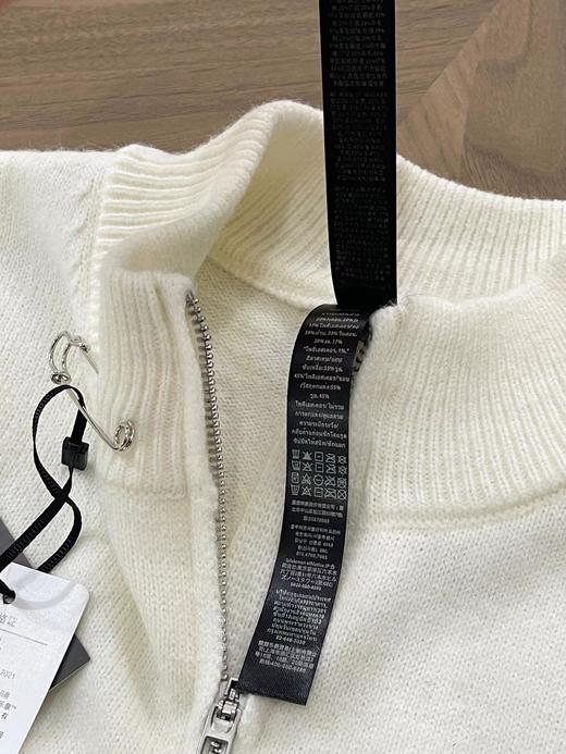 F010712男士宽松剪裁半拉链立领针织衫LM3FC9S 商品图11