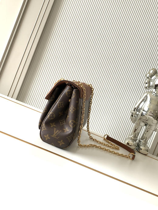 秋冬特惠💰1350 渠道级LV【全钢五金 MB163c01变码芯片】te级LV 全套包装 M27065棕色 Saint-Germain PM手袋 商品图1