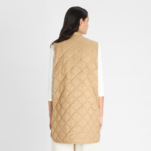 MAXMARA 女士绗缝无袖棉服 驼色 52910117 010 商品图2