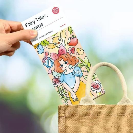童话梦境水彩画书 旅行袖珍水彩书套装 带画笔的袖珍水彩画册 商品图4