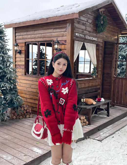 赛琳 马年新春限定女款针织衫(SS) 商品图8