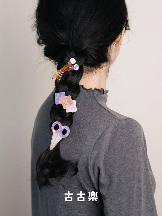 古古楽gugu经典古诗醋酸发饰 | 融合经典元素、寓意美好、独特原创设计、时尚个性 商品图3