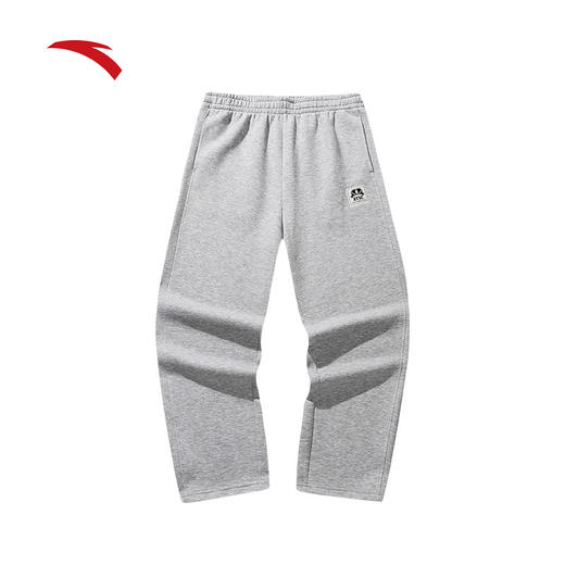 安踏潮流美式休闲长裤男冬季新款加绒保暖宽松直筒裤子152618302S 商品图5