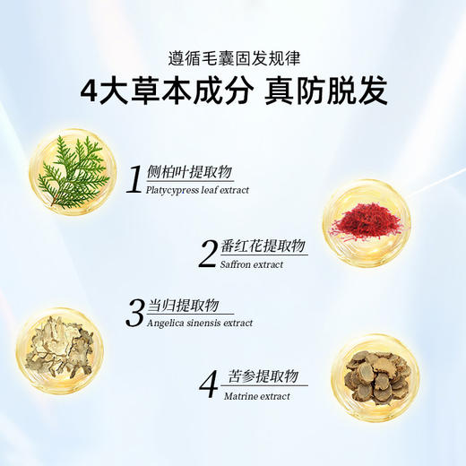 弥发植物防脱洗发液220ml 商品图2