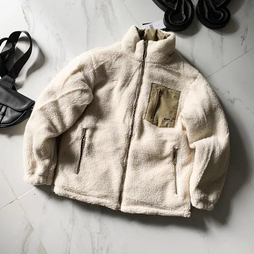 F010766男装25秋冬新款双面穿立领夹克羊羔绒棉服外套 商品图9