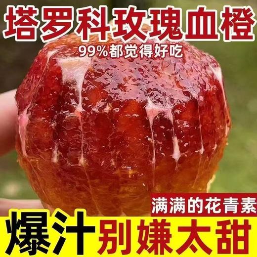 【秒杀❗19.9抢3斤🔥塔罗科血橙】甜蜜多汁，徒手轻捏就能榨出汁，营养丰富！新鲜橘子当季水果贡柑橘蜜桔，非沃柑砂糖橘整箱包邮，2026马年春节新年货礼物L 商品图0
