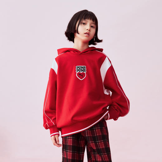 PUMA彪马官方正品新款儿童童装长袖卫衣连帽设计时尚舒适 商品图0