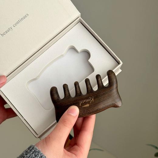 一把碾压N把❗️【KVVANAR·经络梳】猫爪按摩梳🐱防静电炸毛 | 梳通打结 | 按摩促循环 | 滋养强韧发丝🪮每天梳一梳，从根顺到尾，头发越养越强韧❤️ 商品图2