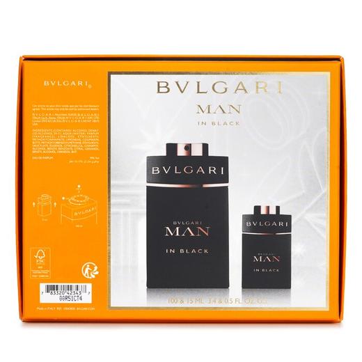 Bvlgari 宝格丽 黑衣男子 果汁 果汁 香水套裝 商品图2