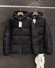 F010763老花满印拼接男女同款蓬松连帽羽绒服 商品缩略图1