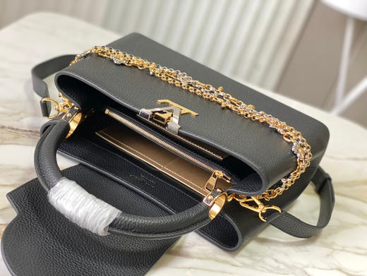 秋冬特惠💰1830 渠道级LV 新品 te级LV 动态芯片 M26814/M48865黑金光线链条款 商品图4