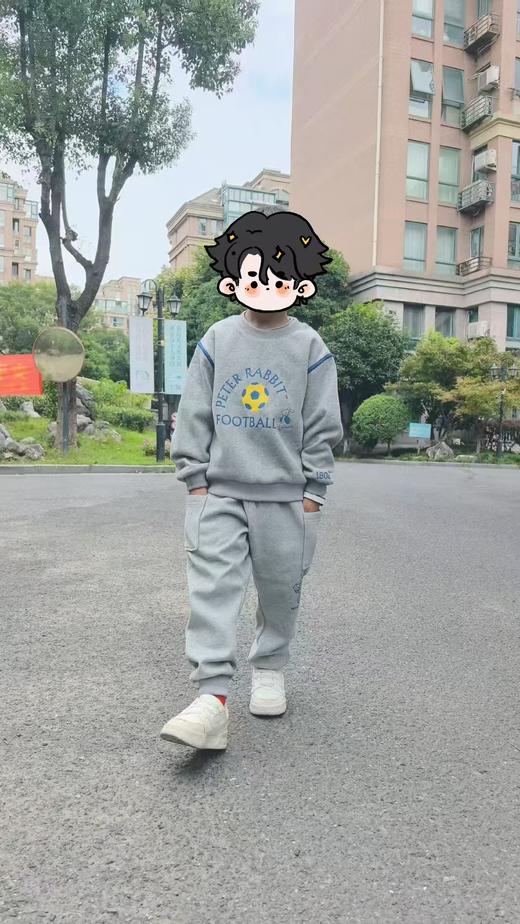 ⁴ 微瑕清仓99元任选2件【比得兔儿童秋冬加绒卫裤】适110-150码 YC04-BDT 商品图1