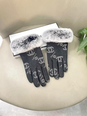 秋冬特惠💰230 香奈儿触屏女款手套 女士新款高档羊皮手套