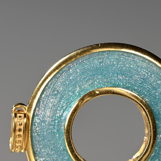 汉代琉璃环“星云”项坠 商品图5