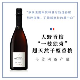 大野香槟“一枝独秀”超天然干型香槟 Champagne Éric Taillet Exlusiv’T Blanc de meunier – Brut