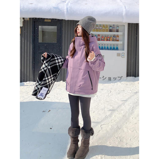 <曾小咸推荐>现货秒杀 ！微信超特价！连帽白鸭绒羽绒服 日常599.99 立减240 秒杀359.99！！ 商品图2