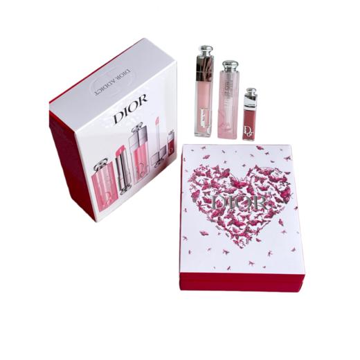 【领券到手价168元'送礼袋】法国 迪奥 情人节限定唇部护理三件套 送礼袋 商品图0