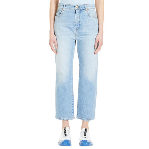 MAXMARA 女士 RAFIA 直筒休闲牛仔裤 蓝色 RAFIA 51810227 009 商品图1