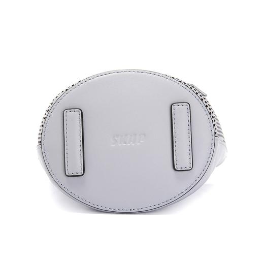 6907047346617 郁金香系列女士头层牛皮桶状通勤斜挎包（宽约21cm 高约19） 商品图3