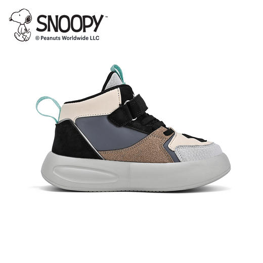 【史努比】儿童休闲鞋男女校园小白鞋高帮运动鞋26-37 商品图4