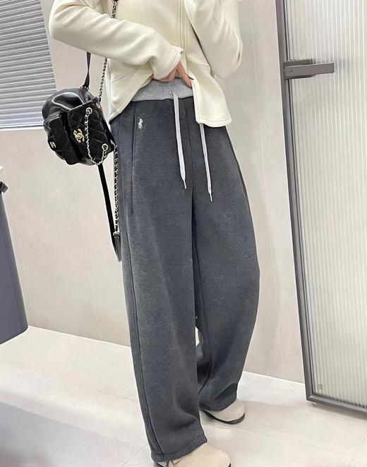 F010748新款慵懒感加绒复宝宝绒两穿休闲裤卫裤 商品图13