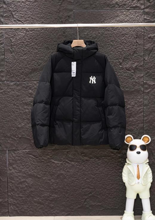 F010765纽约限定张凌赫同款毛巾刺绣小标连帽长款羽绒服 商品图9