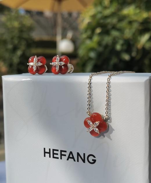 何方红玛瑙柿柿如意项链，藏着千年东方浪漫 商品图2